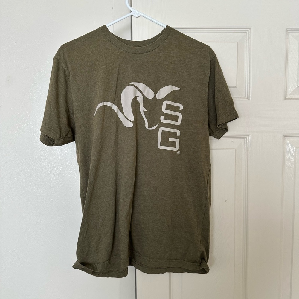 Olive Green Men's T-Shirt
